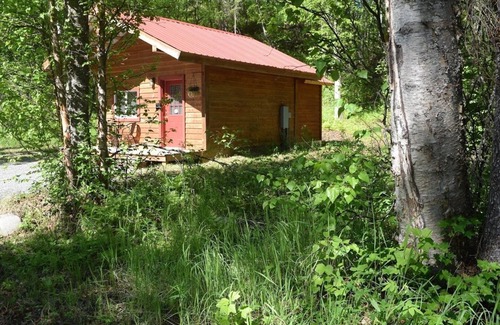 Talkeetna Cabin | Birch Cabin Ensuite with Shower-Queen