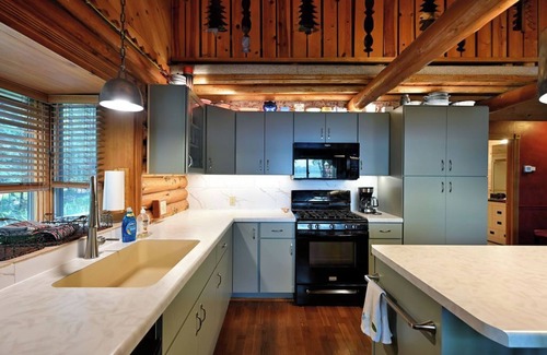 Mellen House | Birch Haven Log Cabin on Spider Lake! ATV/UTV Trail with Private Dock