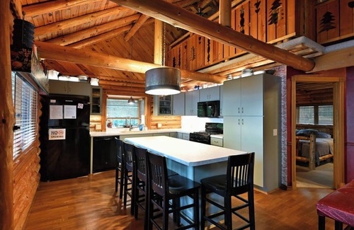 Mellen House | Birch Haven Log Cabin on Spider Lake! ATV/UTV Trail with Private Dock