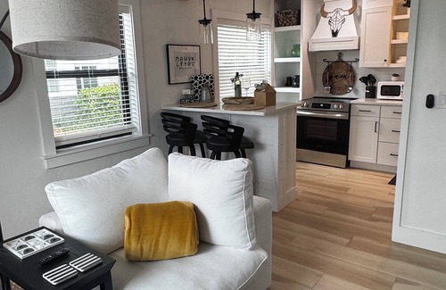 Fort Myers River District House | Black Brindle Bungalow, Downtown Ft. Myers: Walk to Best Eats and Shops!