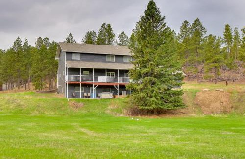 Hill City House | Black Hills Home with Mickelson Trail Access!