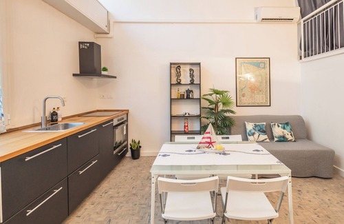 San Giuliano a Mare Apartment | Blu Mare Loft: 1 min from the beach with private parking, wifi and air conditioning