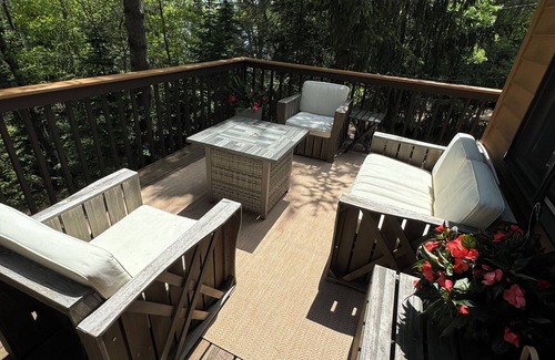 Minong House | Blue Chair Bay offers a 234' sandy beach on Minong Flowage w/impeccable views!