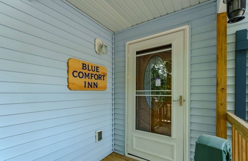 Fennville House | Blue Comfort Inn - Minutes from downtown Fennville - Private hot tub - Dog friendly!
