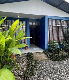 Puerto Jimenez House | Blue House with Air-Conditioning