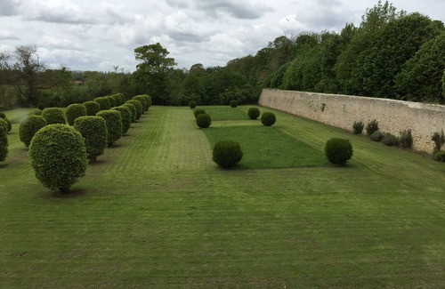 Asnieres-en-Bessin House | Blue room Le Château d'Asnières en Bessin - Omaha Beach