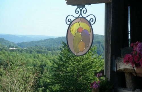 Vertolaye House | blue room, Tuscany of Auvergne