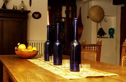 Vertolaye House | blue room, Tuscany of Auvergne