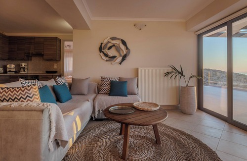 Korithi House | Blue Sea House with amazing sea view and private pool
