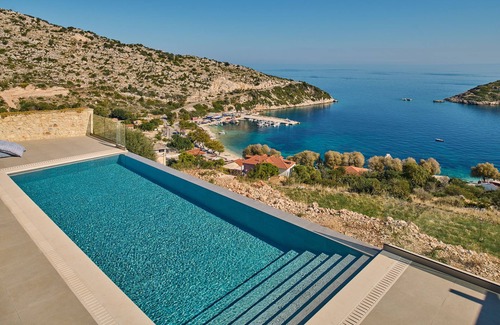 Korithi House | Blue Sea House with amazing sea view and private pool