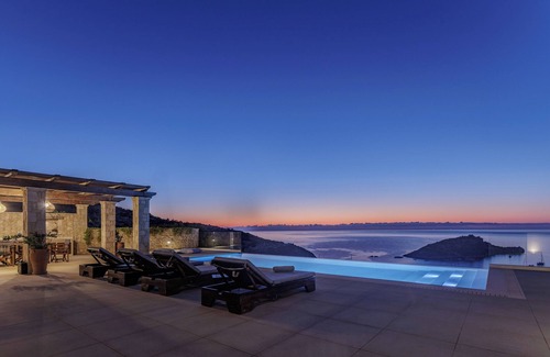 Korithi House | Blue Sea House with amazing sea view and private pool