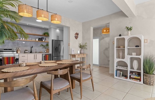 Punta Las Marias Apartment | Boho Apartment: With Pool and Steps to Beach