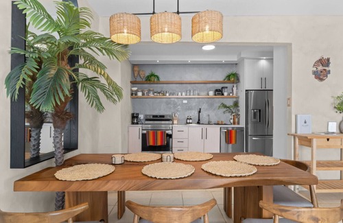 Punta Las Marias Apartment | Boho Apartment: With Pool and Steps to Beach