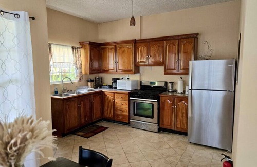 Soufriere Villa | Bonvue Soufriere, town center, 2BR Spacious, Wi-Fi
