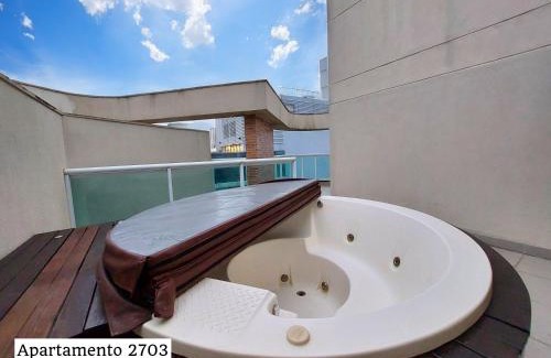 Pompeia Apartment | Book Santos - Estanconfor Cobertura com Jacuzzi e Vista Mar