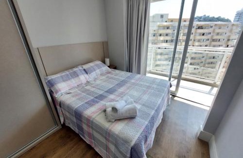 Pompeia Apartment | Book Santos - Unlimited 1112 - Um Pé na areia