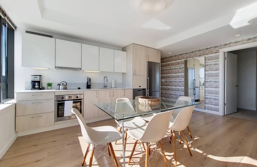 Fenway–Kenmore Apartment | Boston 2 Bedroom with Rooftop Deck and Views