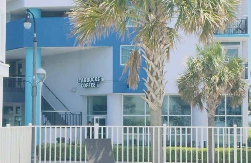 Downtown Myrtle Beach Apartment | Boutique on the beach, Studio #102 + Pool