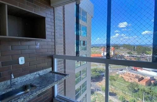 Caldas Novas Apartment | Piazza with access to the Acqua Park