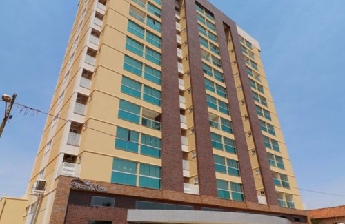 Caldas Novas Apartment | Piazza with access to the Acqua Park