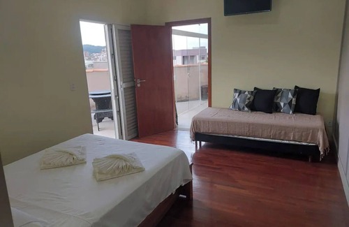 Pocos De Caldas Apartment | Churrasqueira Fogão Iglu Hidro Vista Linda Serra