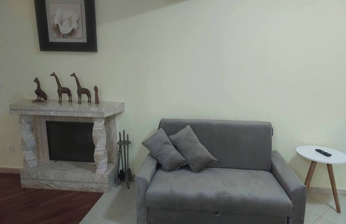 Pocos De Caldas Apartment | Confortável Lareira Linda Aconchegante