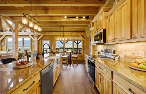 Wears Valley Cabin | BRAND NEW Luxury Cabin w/Mountain Views, Hot Tub, Game Room & Trailer Parking