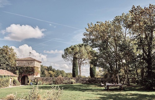 Jegun House | Breathtaking countryside Chateau with incredible views, pool and tennis