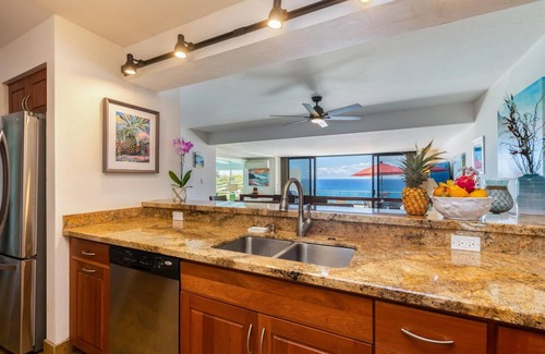 Princeville Condo | Breathtaking Oceanfront Sunset-Bali Hai Views, A/C + Hideaways Beach Surf Below