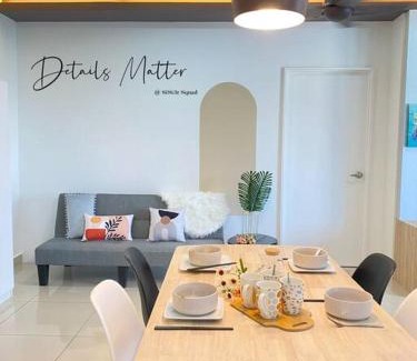 Shah Alam Apartment | Breezy 2-10Pax 2R2B Trefoil Setia City Shah Alam SiS Homestay