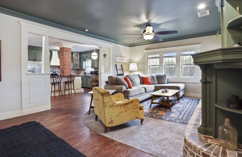 South Overton House | Brick Road Retreat - 3BR/2BA - Walk to Tech