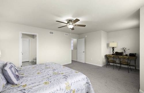 Kyle House | Bright 3 BR Home w Lounging, Full Kitchen, Workspace, Pond & Pet-Friendly!