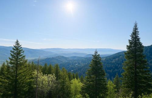Summit Park House | Bright A-Frame - Fire Pit, Mountain Views, Hot Tub