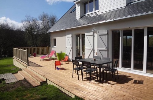 Trevou-Treguignec House | Bright and calm house with garden at 500 m from the beach - Pink Granite Coast