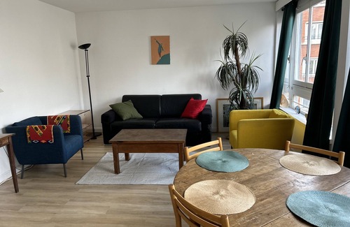 Amerique Apartment | Bright and quiet 2-room apartment near Parc des Buttes Chaumont