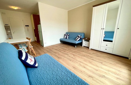 Porto Santa Margherita Apartment | Bright studio only 320mt from the sea