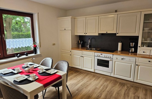 Friedeburg Apartment | Bright vacation apartment in East Frisia with large garden and terrace