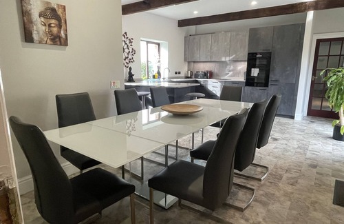 Arundel House | Brooklands Barn Cottages private new indoor pool, sleeps max 14