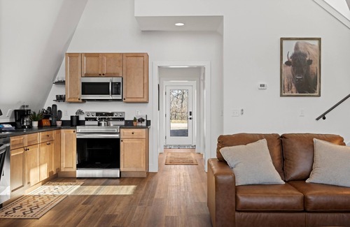 Chattanooga Valley Cabin | Buffalo Bluff | Western A-frame | Bluff Mtn Views + Goats!