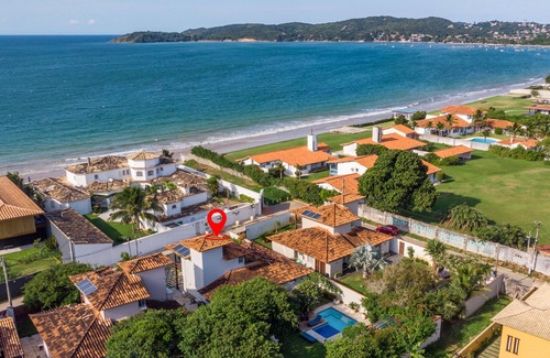 Porto Belo House | Bz26 40 meters from the beach! House with pool