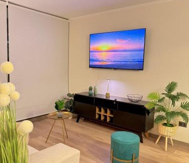 Downtown Santiago Apartment | Cómodo y amplio depa con estacionamiento