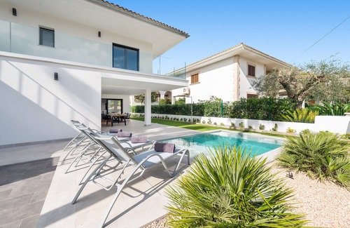 es Bacares Villa | CA NA CATI (BARCARÉS) - Spectacular semi-detached house near the sea and with private poo