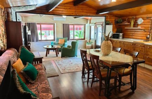 Las Jaras Ski Chalet | CABAÑA DE MADERA JUNTO AL LAGO LAS JARAS