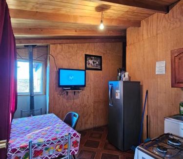 Villarrica Apartment | Cabañas Emma, cabaña de interior