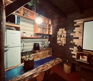 Nova Nazare Ski Chalet | Cabana com Hidro e Lareira