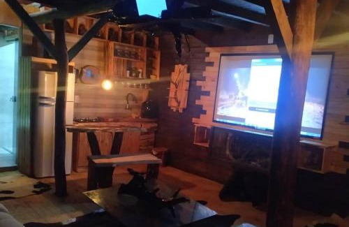 Nova Nazare Ski Chalet | Cabana com Hidro e Lareira