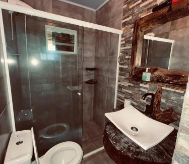 Nova Nazare Ski Chalet | Cabana com Hidro e Lareira