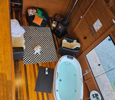 Leoberto Leal Cabin | Cabana na montanha, com hidro e Vista espetacular