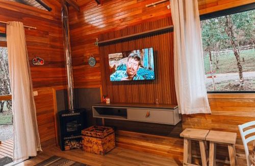 Bom Retiro House | Cabana Romântica com Hidromassagem