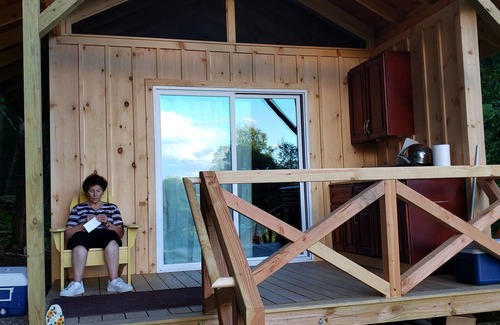 Jeffersonville Cabin | Cabin by the Rocks 12 x12 rustic cabin